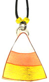 candy corn water bottle charm